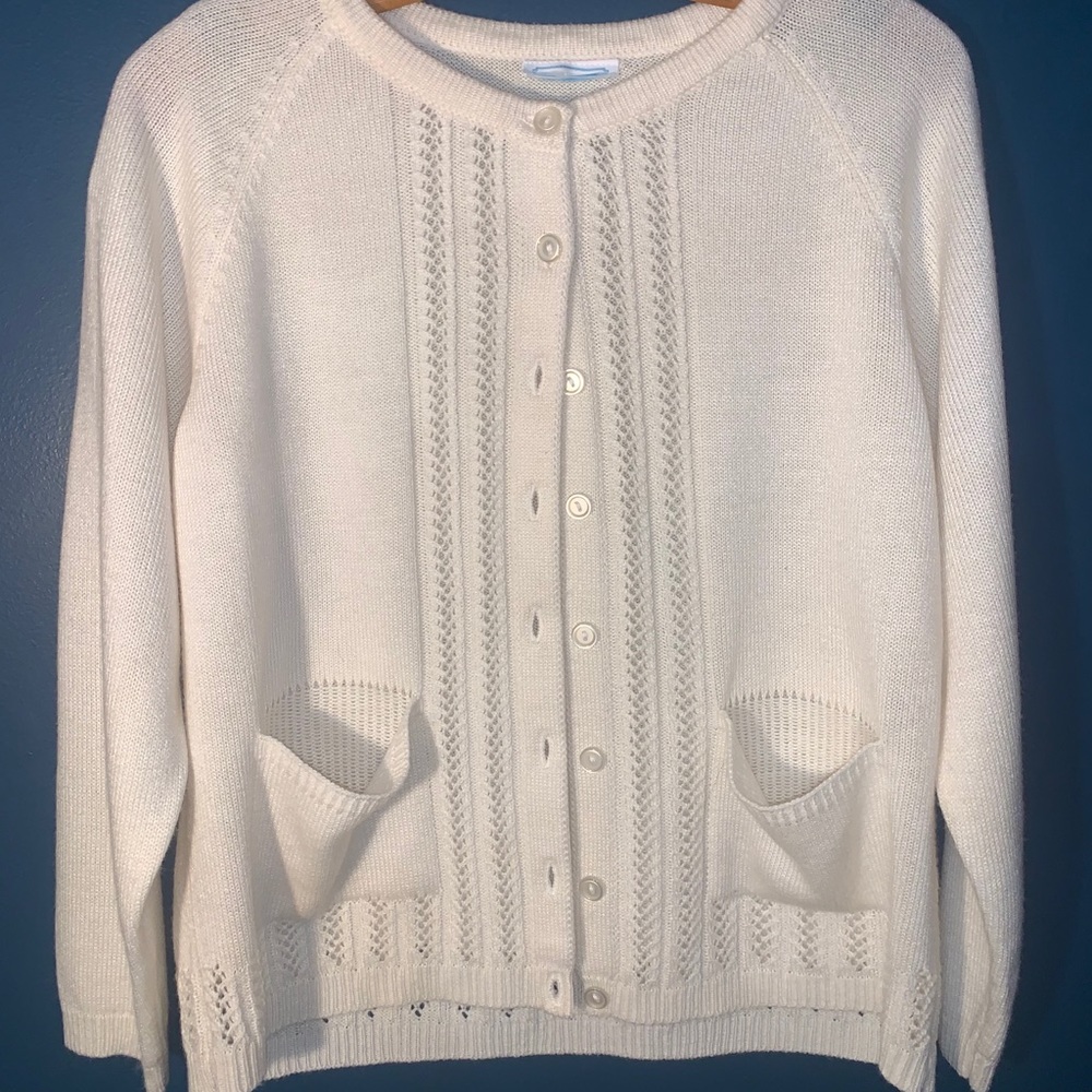 Vintage Crewneck Cardigan